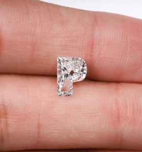 Bague de fiançailles en diamant de taille unique en forme de P, cultivé en laboratoire, certifié IGI, 1,34 CT, 8,2x6,2 mm, CVD - Product Image 3