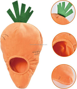 Jouet en peluche couineur pour chien personnalisé avec <span class=keywords><strong>lapin</strong></span> et carotte à faire la cache-cache, en tissu super doux, finition lavée, <span class=keywords><strong>orange</strong></span> et blanc, pour un confort optimal - Product Image 4