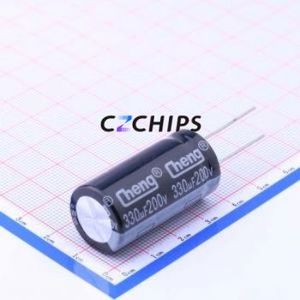 Condensador Electrolítico de Aluminio de Montaje Pasante KM337M200L36RR0VH2FP0, D18xL36mm 330uF 20% 200V 7.5mm - Product Image 1