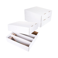 Boîte de rangement pliable en polypropylène ondulé en forme d'avion, en plastique PP, vente directe usine