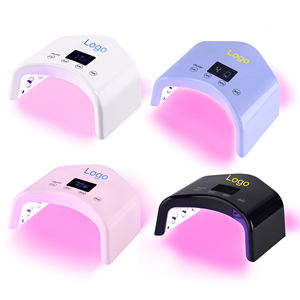 Nuevo diseño, lámpara Led <span class=keywords><strong>Uv</strong></span> inalámbrica de curado rápido de 48W, secador de uñas profesional, lámpara Led <span class=keywords><strong>Uv</strong></span>, lámpara de uñas recargable - Product Image 1