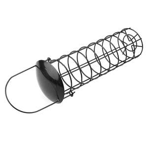 Comedero Redondo de Plástico para Pájaros TJ-004, Pequeño, Resistente, Colgante, con Diez Anillos, para Uso en Jardín Exterior - Product Image 3