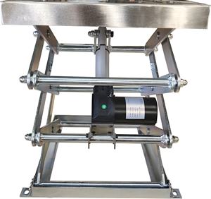 Tijera eléctrica pequeña de 100 a 1500Kg, mesa elevadora ligera - Product Image 2