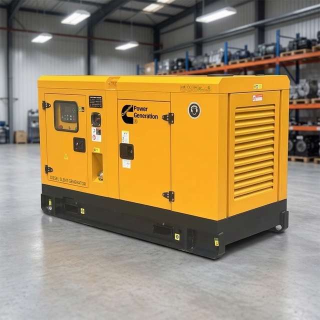 KATHER 15kVA 20kVA 25kVA 30kVA Soundproof Silent Diesel Generator Set 40kVA 50kVA 60kW AC 3 Phase Diesel Electric Home Generator