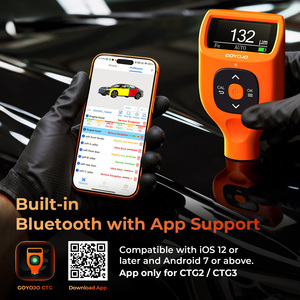 CTG3 Coating Thickness <b>Gauge</b> 0-9900um Paint Thickness Tester Bluetooth APP External Probe Auto Fe Al Zn FeC Detection - Product Image 6