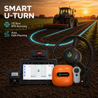 Système de direction automatique de tracteur haute précision 2,5 cm, Piloto Automático, système de navigation GPS pour tracteur
