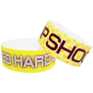 2025 billets d'entrée personnalisés bons billets bracelets en plastique parc pour enfants vilain parc à thème Bracelet jetable - Product Image 5