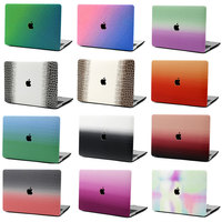 Étui de protection rigide en cuir PU crocodile personnalisé pour MacBook Neo A18 Pro Air Pro 13 14 15 16 M1 M2 M3 M4 M5
