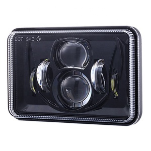 Faro Delantero LED de 6x4 Pulgadas para Camión, Faro Delantero LED de 4x6'' para Peterbilt, Faros Delanteros Rectangulares LED, Faros Delanteros Cuadrados LED - Product Image 1