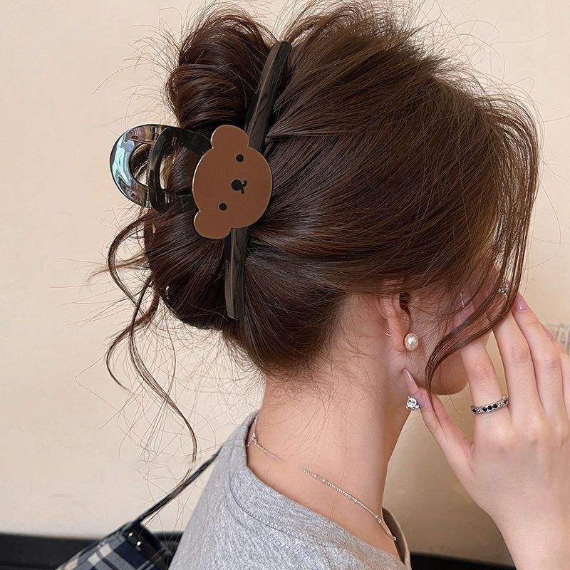 1# tea brown] large bear grip -13cm