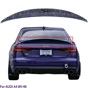 สปอยเลอร์หลังคาร์บอนไฟเบอร์ทรง Sedan สำหรับ B9 B9.5 ปี 2016-2023 - Product Image 1