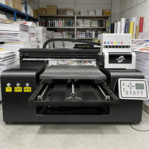 Imprimante UV A1 6050 à plat avec tête d'impression DX7 pour horloges murales, cartes d'identité, coques de téléphone, gobelets et balles de golf - Product Image 1