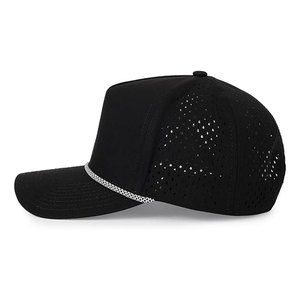 Casquettes de baseball unisexes de haute qualité, nouveau design, personnalisées, en vente en gros, style unique, casquettes perforées au laser sur mesure - Product Image 4
