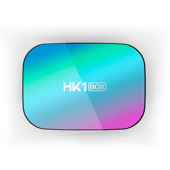 HK1 תיבת 8K Amlogic S905X3 4GB RAM 64GB טלוויזיה תיבת אנדרואיד 9.0 להגדיר תיבה עליונה