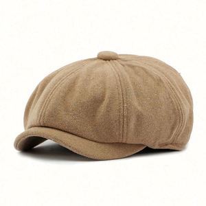 Casquette Gatsby Vintage Ajustable de Haute Qualité en Feutre de Laine pour Homme et Femme, Idéale pour les Sports Décontractés en Plein Air Toutes Saisons - Product Image 5