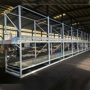 Système hydroponique vertical mobile à double niveau pour <span class=keywords><strong>la</strong></span> culture - Product Image 5
