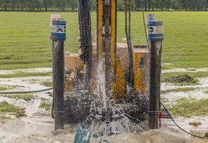 Waterputboormachine met 600m diepte, diesel aangedreven, energiebesparende versnellingsbak & pomp inbegrepen, mobiele unit - Product Image 2