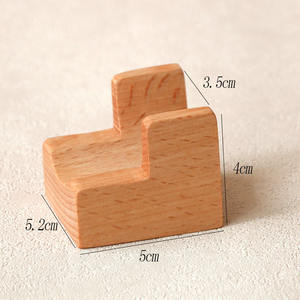 卸売 カスタムロゴ 寿司タコス 木製ホルダー 手巻きロールホルダー ウッドスタンド - Product Image 6