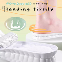 Nouvelle Arrivée Semelle Intérieure en Mousse EVA Effet Nuage pour Chaussures, Rehaussement de la Taille, Absorption des Chocs, Invisible, Anti-Fatigue, Bulle Biomimétique