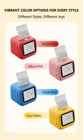 Imprimante thermique miniature V8 AI de haute qualité pour enfants, imprimante thermique sans fil pour enfants, imprimante de poche WiFi, imprimante d'autocollants, jouet éducatif