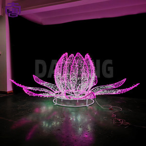 Luces Decorativas de Flores 3D de Lujo para Iluminación de Caminos de Jardín en Bodas al Aire Libre y Decoración de Eventos Nocturnos Navideños - Product Image 2