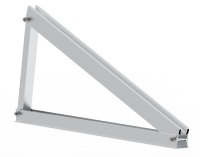 Système de montage pour panneaux de toiture, support triangulaire en acier inoxydable, surface anodisée, durée de vie de 25 ans