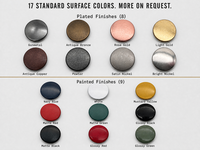 Boutons-pression en laiton en gros (capuchons uniquement) 10mm 12mm 12.5mm 15mm 17mm - Capuchons lisses sans plomb ni nickel pour vêtements