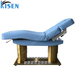 KISEN 4 Motors Beauty <b>Bed</b> Electric Cosmetic Esthetician Beauty Salon Facial Spa <b>Lash</b> <b>Bed</b> Beauty <b>Bed</b> Chair Therapy Massage <b>Bed</b> - Product Image 2