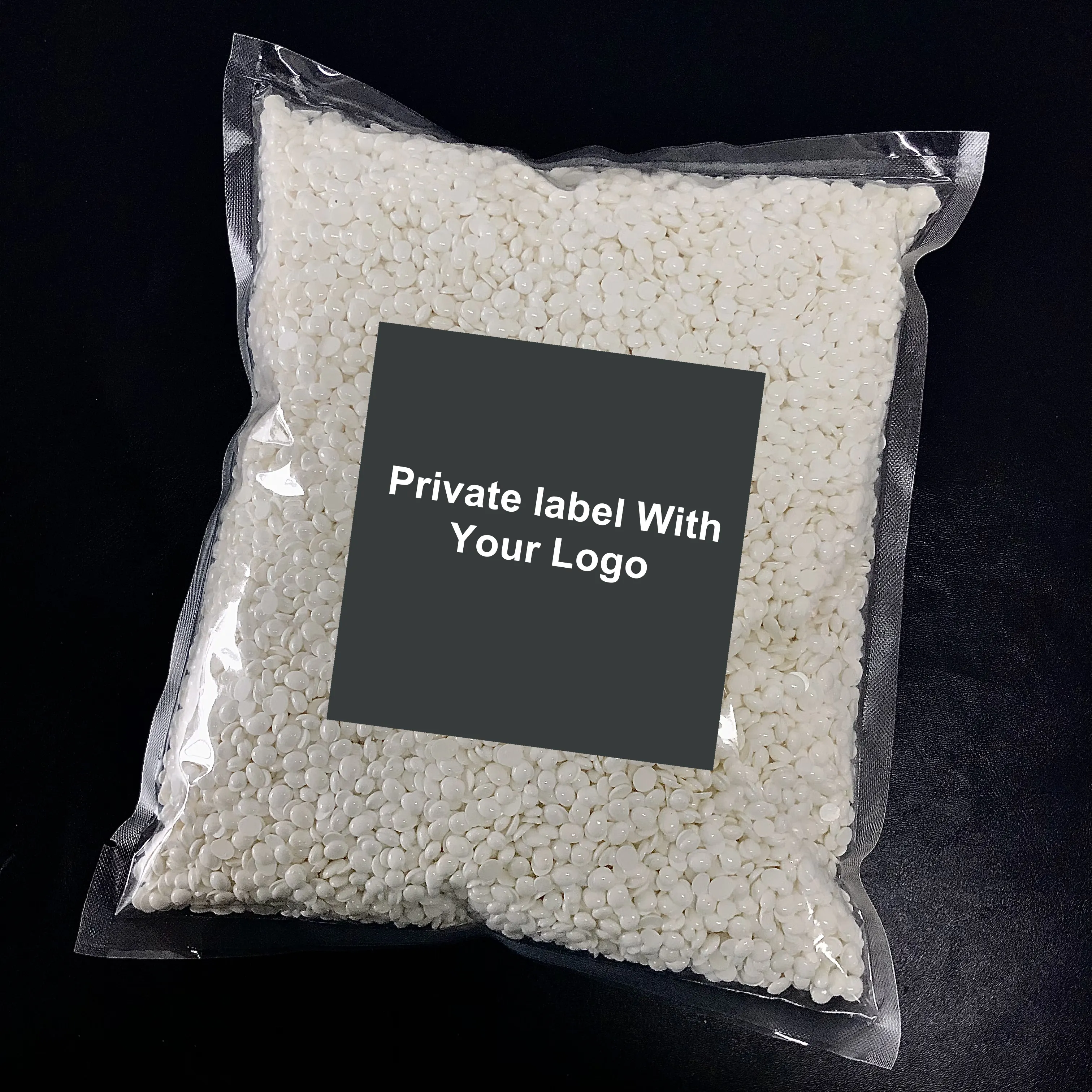 Chase Wax – perles de cire blanche crémeuse hypoallergénique, colophane gratuite, marque privée, pour la vente en gros, commande en gros, 5lbs