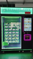Duurzame Stalen Koelsysteem Vers Fruit & Groenten Munt/Qr Code/Token Betaling Automaat Met Sdk-Functie