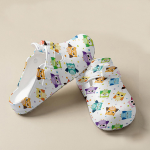 <span class=keywords><strong>Sandales</strong></span> compensées en EVA respirantes et antidérapantes pour <span class=keywords><strong>femme</strong></span>, idéales pour l'été et l'intérieur, avec logo personnalisé imprimé - Product Image 5