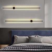 Longue applique murale moderne LED extérieur montage mural luminaire jardin porche applique chambre chevet lumière