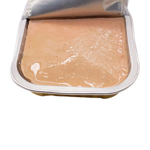 Pâté et Mousse Premium Riches en Protéines de Viande et de Saumon, Aliment Humide Sans Céréales en Conserve <span class=keywords><strong>pour</strong></span> Chats et Chiens - Product Image 5