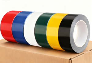 Ruban adhésif en tissu fort imperméable 48mm x 50m noir 50m Gaffer Tape - Product Image 4