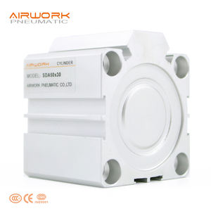 SDA <span class=keywords><strong>airtac</strong></span> 유형 25mm 조밀한 얇은 유형 공기 압축 공기를 넣은 실린더 가격 - Product Image 5