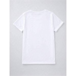 FOXA Women's Graphic Crop <b>Top</b> Slogan Print Crew Neck T-Shirt 2000s Summer <b>Tops</b> - Product Image 2