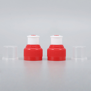 Couvercle de bouteille d'eau de sport réutilisable étanche 28mm personnalisé-Bouchons de remplacement <span class=keywords><strong>push</strong></span>-<span class=keywords><strong>pull</strong></span> pour bouteille d'eau de sport - Product Image 3