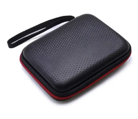 Tas hard drive ponsel 2.5 inci kustom kotak penyimpanan aksesori portabel kabel data headphone tas casing hard disk EVA
