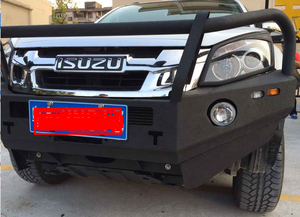 Paraurti Auto 4x4 Fuoristrada per ISUZU D-MAX <span class=keywords><strong>2012</strong></span>+ Bull <span class=keywords><strong>Bar</strong></span> Anteriore con Lampada Paraurti Anteriore in Acciaio - Product Image 5