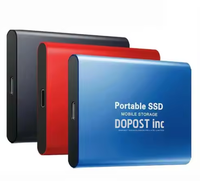 Disque dur SSD mobile portable haute vitesse 1 To 4 To, disque dur externe à semi-conducteurs USB 3.0, interface Type-C pour ordinateur portable, nouveau, vente en gros