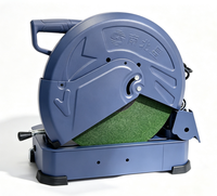 Scie à découper électrique professionnelle de 400 mm à roue abrasive, directement d'usine, pour la découpe de métaux avec table industrielle