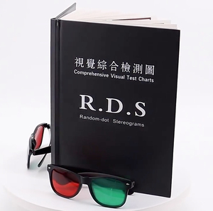 Livre de stéréogrammes à points aléatoires InnoVue Opto RT-01 pour la vision binoculaire et la mesure de la stéréopsie - Product Image 5