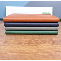 Coffret Cadeau Carnet A5 Transfrontalier en Cuir PU Épais avec Sangle, Porte-Stylo, Couverture Rigide, Spirale, 100 Feuilles – Idéal pour l'École