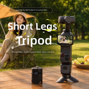 Tripod Mini Portabel untuk Meja dengan Sekrup 1/4 Inci untuk Kamera Aksi Insta360 X6, Aksesoris Siaran Langsung dan Pemotretan Luar Ruangan - Product Image 4