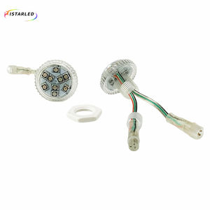 Lampe LED plate intelligente programmable DC24V UCS1903 UCS2903 35MM Pixel RGB <span class=keywords><strong>Luna</strong></span> Park Amusement Noir pour utilisation en extérieur, éclairage ponctuel LED - Product Image 4