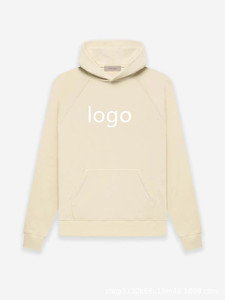 High Quality Custom Embroidered ODM Hoodie Unisex 100% Cotton Eco-Friendly Jersey Streetwear Oversized - Product Image 2