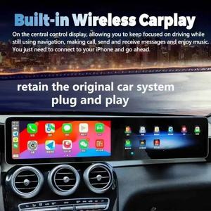 Autoradio Android 15 128G Bluetooth Stéréo GPS Carplay pour Mercedes Benz C GLC NTG 5.0 6.0 Double Écran 12.3 pouces + 12.3 pouces RHD - Product Image 3