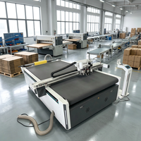 Máquina de Corte Oscilante CNC para Tablero de PVC con Mesa de Vacío Zonificada que Garantiza un Corte sin Desviaciones