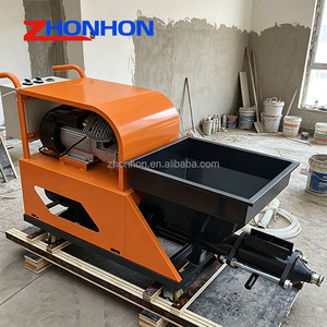 Machine de pulvérisation de mortier pour enduit et finition de plâtre mural, automatique, diesel, en promotion - Product Image 4