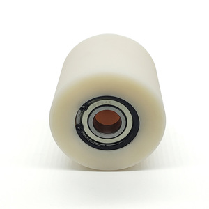 Rodillos de Transmisión Planos de Alta Capacidad de Carga, Suministro Directo de Fábrica, Rodamientos 6204ZZ, Poleas Recubiertas de Goma, 20*85*80mm - Product Image 2